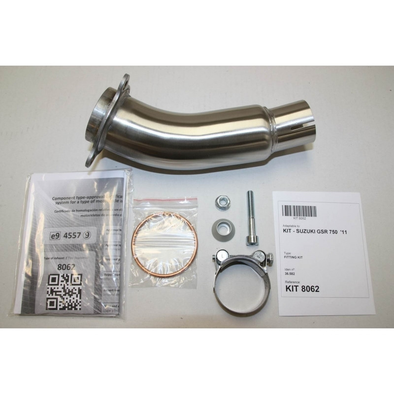Silencieux Ixil XOVE pour Suzuki GSR 750 (11-16)
