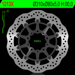 Disque de Frein Moto NG Brake Wave  pétale Avant pour Versys 1000 (15-24) 1213X