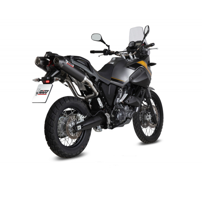 Double Silencieux MIVV Oval pour Yamaha XT 660 Z (08-16) - 00.73.Y.059.L3C Double Silencieux MIVV Oval pour Yamaha XT 660 Z (08-16) - 00.73.Y.059.L3C