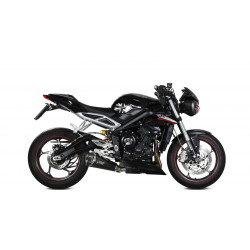 Silencieux MIVV Delta Race pour Triumph Street Triple 765 (17-22)