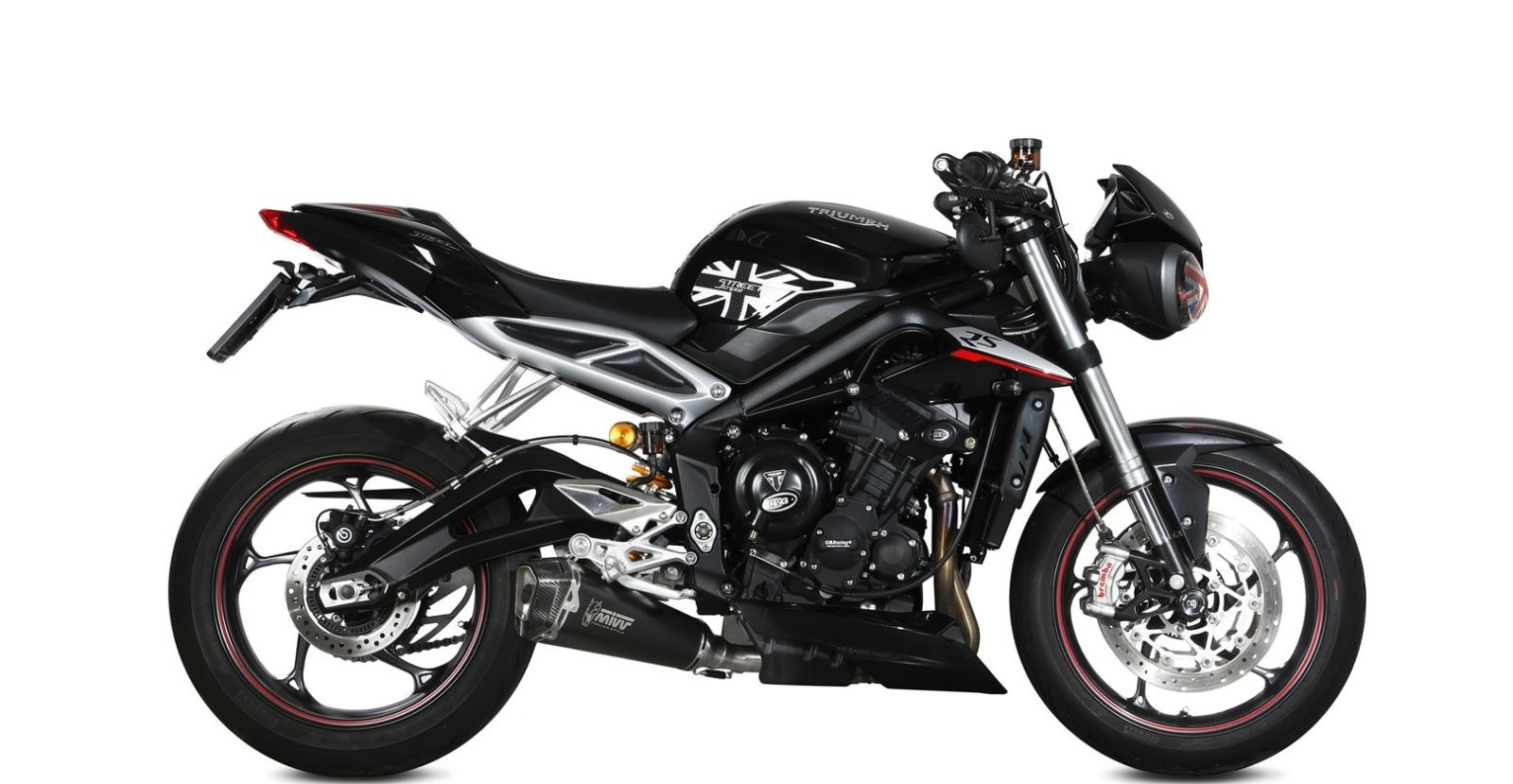 Silencieux MIVV Delta Race pour Triumph Street Triple 765 (17-22)