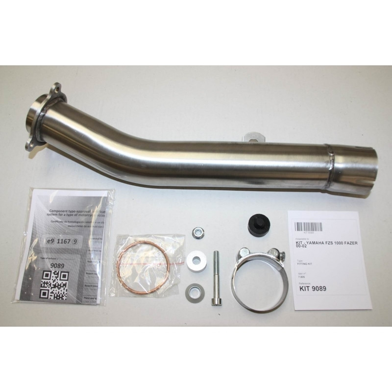 Silencieux Ixil SOVE pour Yamaha FZS 1000 Fazer (00-05)