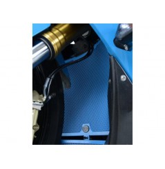 Protection de Radiateur Alu Bleu R&G pour BMW S 1000 R (14-16)