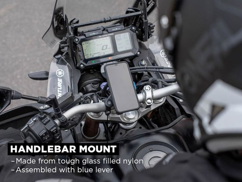 Support de smartphone moto Quad Lock - fixation guidon