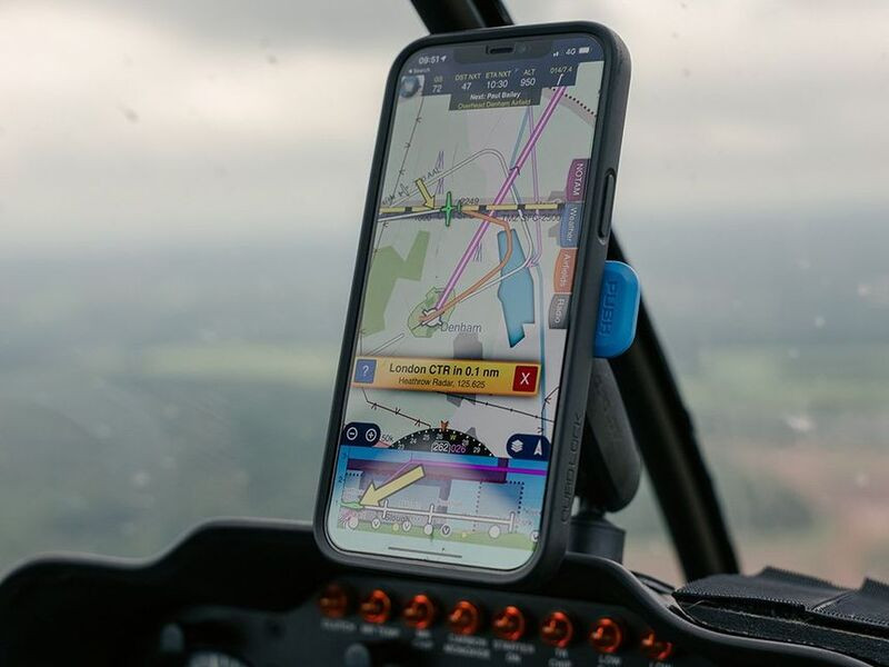 Support Quad Lock 360 tête seule avec levier