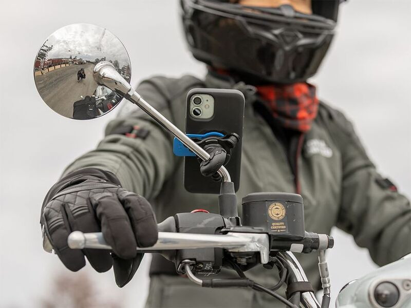 Support de smartphone Quad Lock fixation rétroviseur