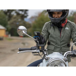 Support de smartphone Quad Lock fixation rétroviseur