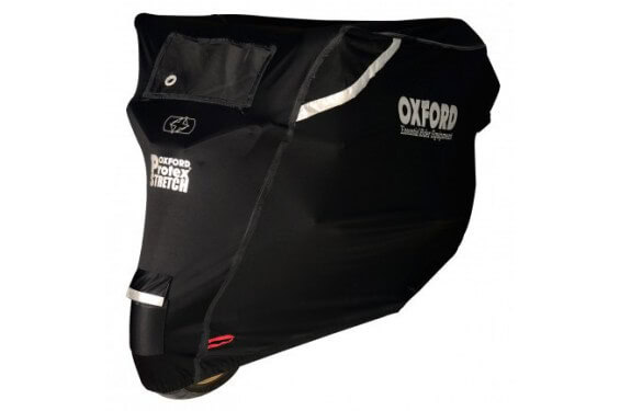 Housse Moto Oxford Stretch Protex Outdoor Noire Taille XL Housse Moto Oxford Stretch Protex Outdoor Noire Taille XL