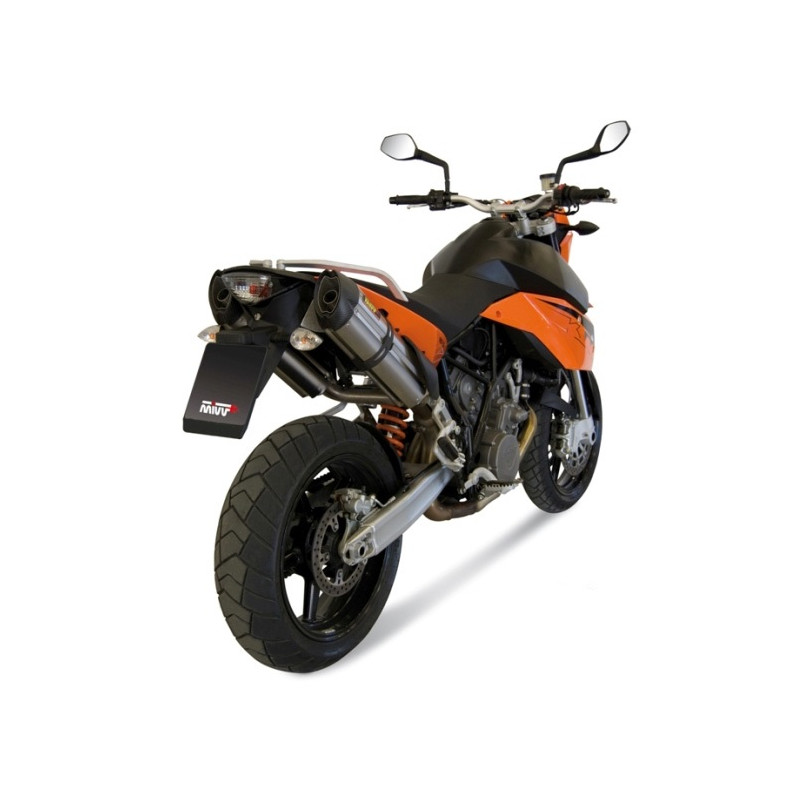 Double Silencieux MIVV Suono pour KTM LC8 950 SMR (05-06) - 00.73.KT.005.L7 Double Silencieux MIVV Suono pour KTM LC8 950 SMR (05-06) - 00.73.KT.005.L7