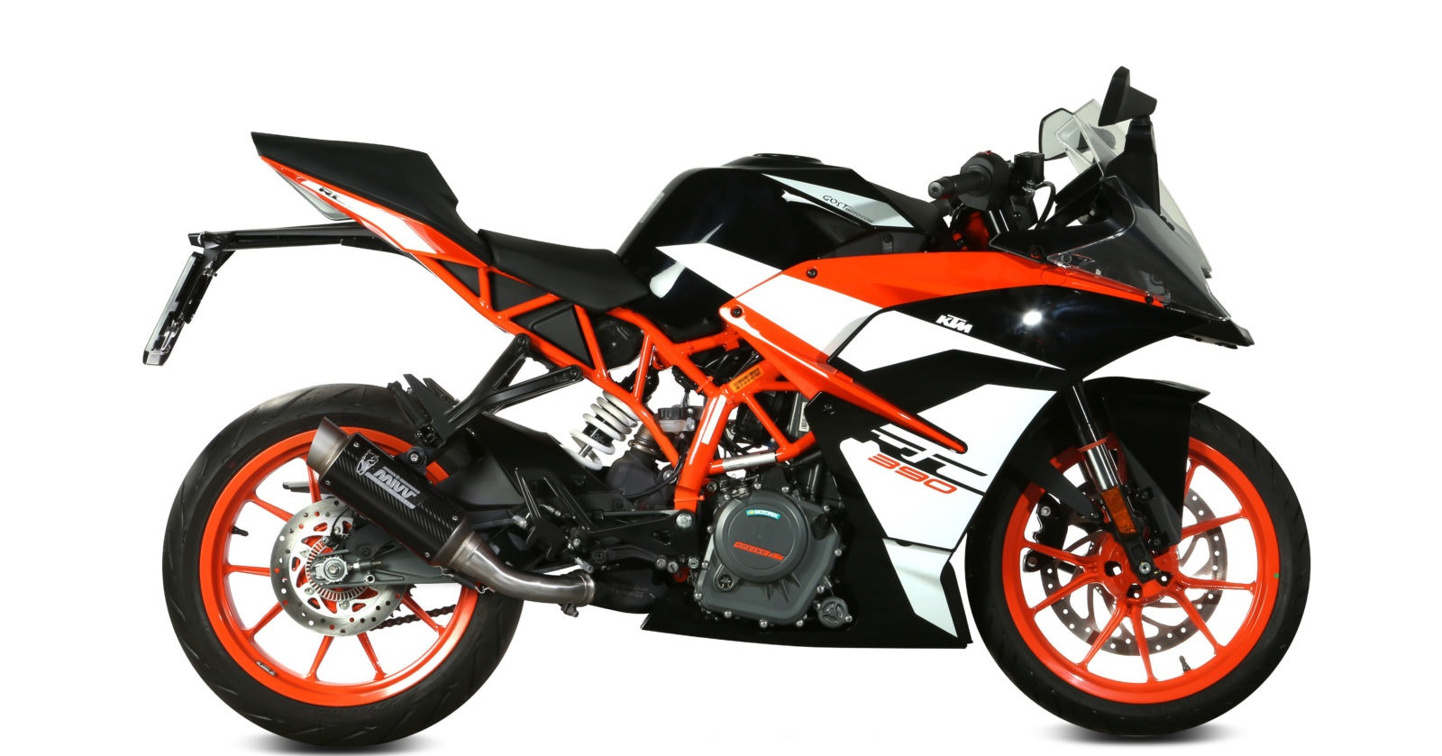 Silencieux MIVV GP Pro pour KTM RC 390 (17-20) - 00.73.KT.019.L2P