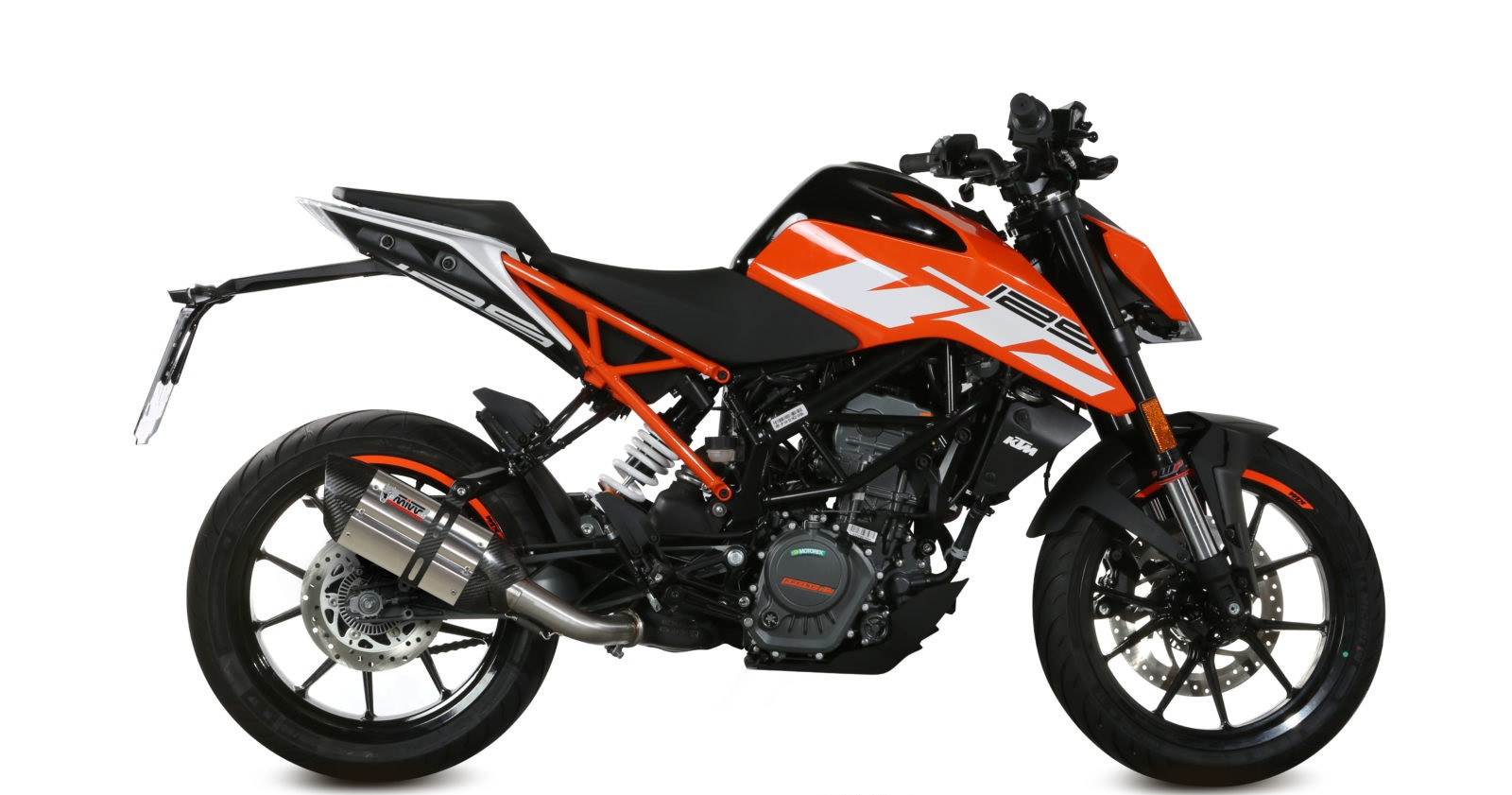 Silencieux MIVV Suono pour KTM 125 Duke (17-20) - KT.019.L7