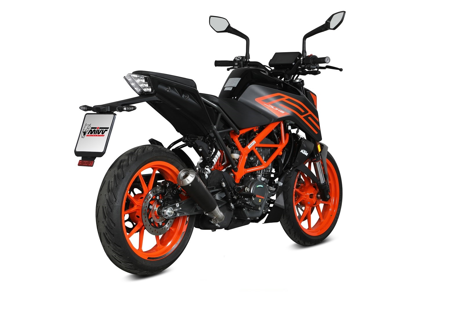 Silencieux MIVV X-M1 pour KTM 125 Duke (21-23)