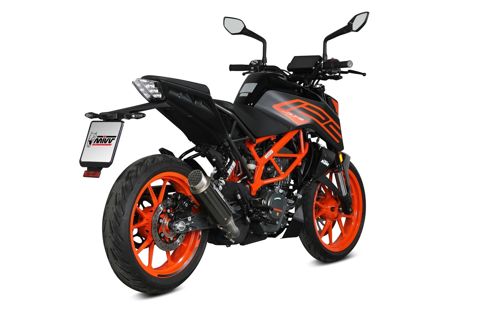 Silencieux MIVV GP Pro pour KTM 125 Duke (21-23)