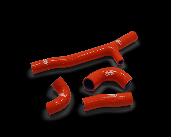 Durites de Refroidissement Samco pour TE250 et TE300 (2020) - 4 durites - KTM-113ORANGE