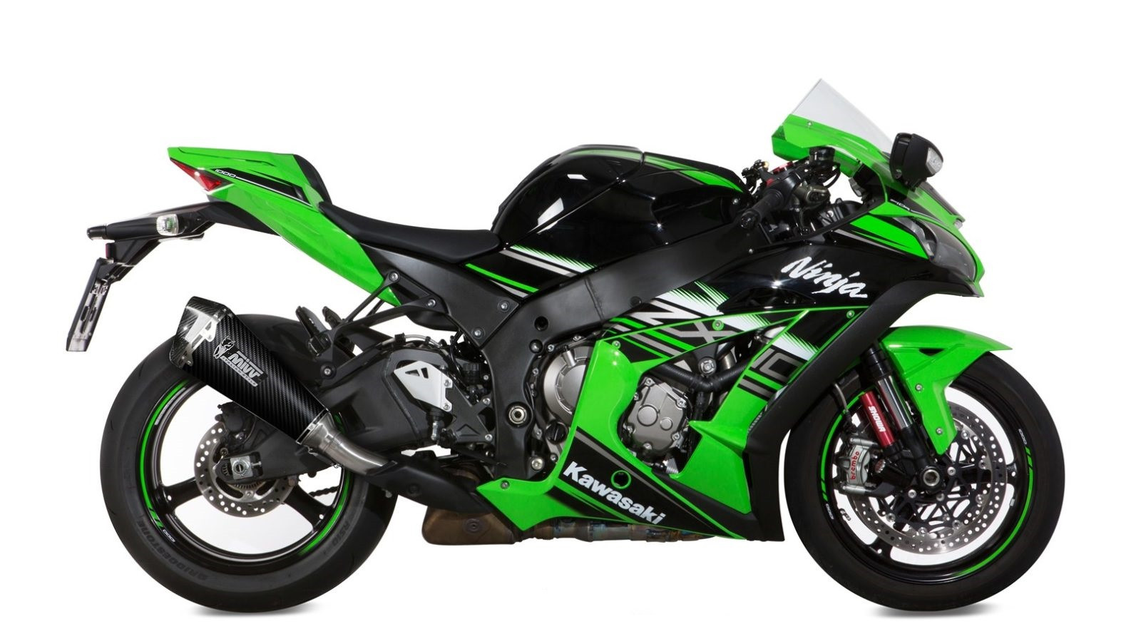 Silencieux MIVV Delta Race pour Kawasaki ZX-10 R (16-24)