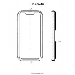Coque de Téléphone Quad Lock MAG - iPhone 14 Plus - QMC-IP14L