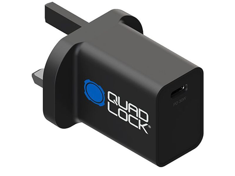 Adaptateur secteur QUAD LOCK 30W standard UK Type G