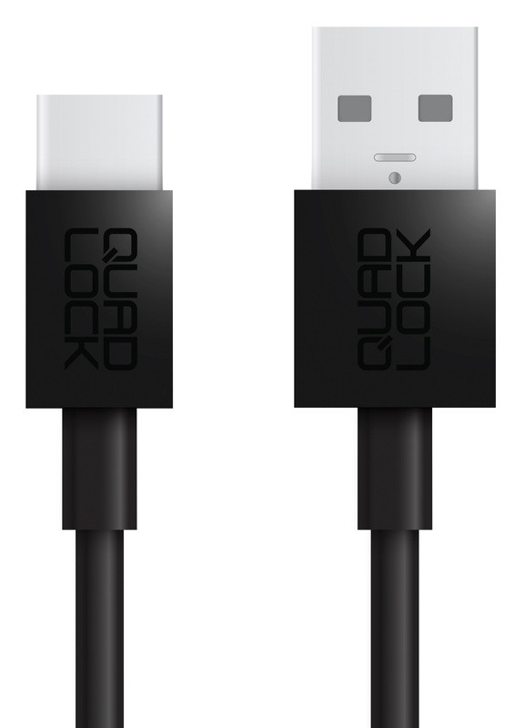 Câble USB A vers USB C QUAD LOCK - 20 cm - QLA-USB-20C