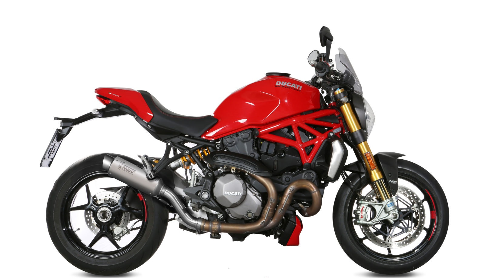 Silencieux MIVV GP Pro pour Ducati Monster 1200 (17-21) - D.041.L6P