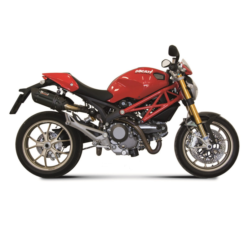 Double Silencieux MIVV Suono pour Ducati Monster 1100 (08-10) - 00.73.D.025.L9