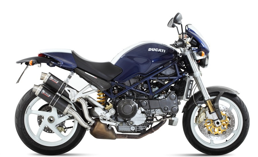 Double Silencieux MIVV GP pour Ducati Monster S4R 996 (03-05) - D.011.L2S