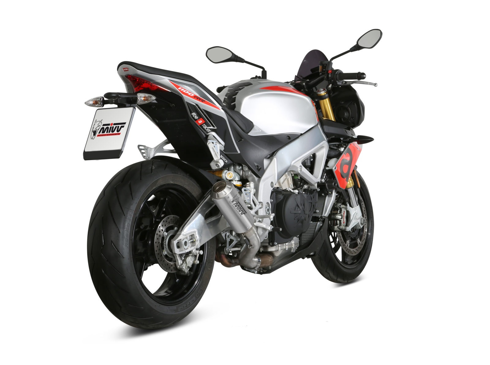 Silencieux MIVV MK3 Non Homologué pour Aprilia 1100 Tuono V4 (17-20)