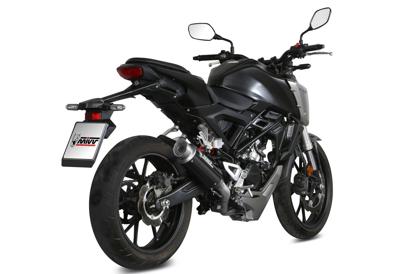 Ligne d'échappement MIVV GP Pro pour Honda CB 125 R (18-20)