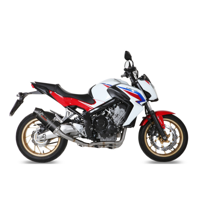 Ligne d'Échappement MIVV Oval pour Honda CB 650 F (14-18) - 00.73.H.055.L3C Ligne d'Échappement MIVV Oval pour Honda CB 650 F (14-18) - 00.73.H.055.L3C