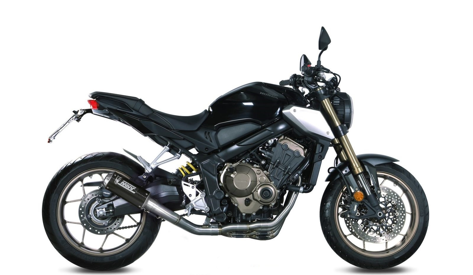 Ligne d'Échappement "Non Homologué" MIVV MK3 pour Honda CB 650 R (19-23)