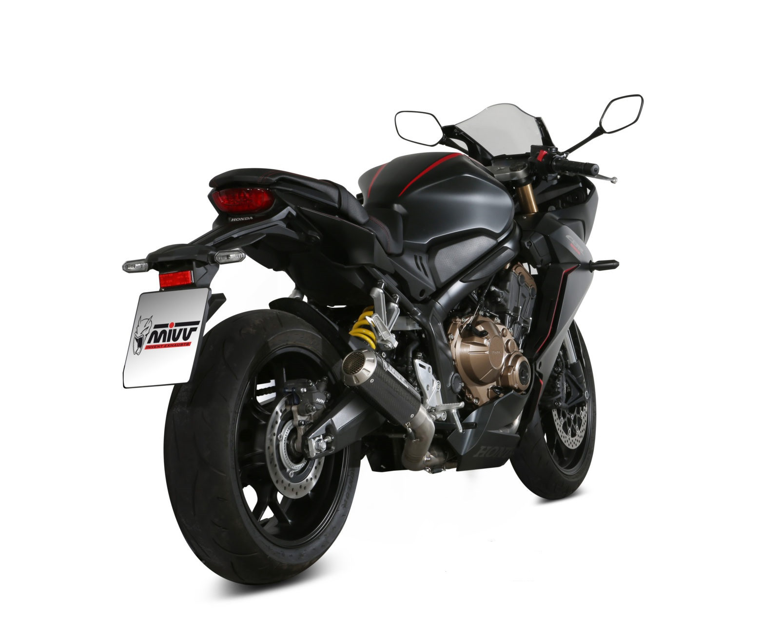 Ligne d'Échappement "Non Homologué" MIVV MK3 pour Honda CBR 650 R (19-23)