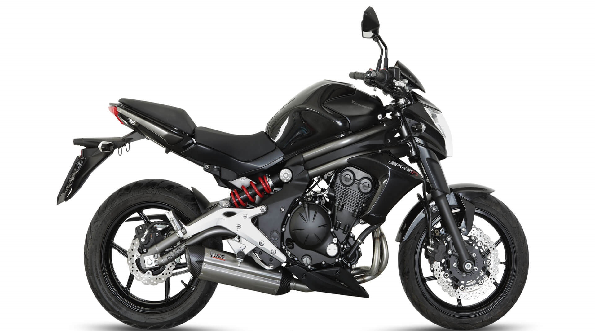 Ligne d'Échappement MIVV Suono pour Kawasaki ER-6N et F (12-16) - K.029.L7