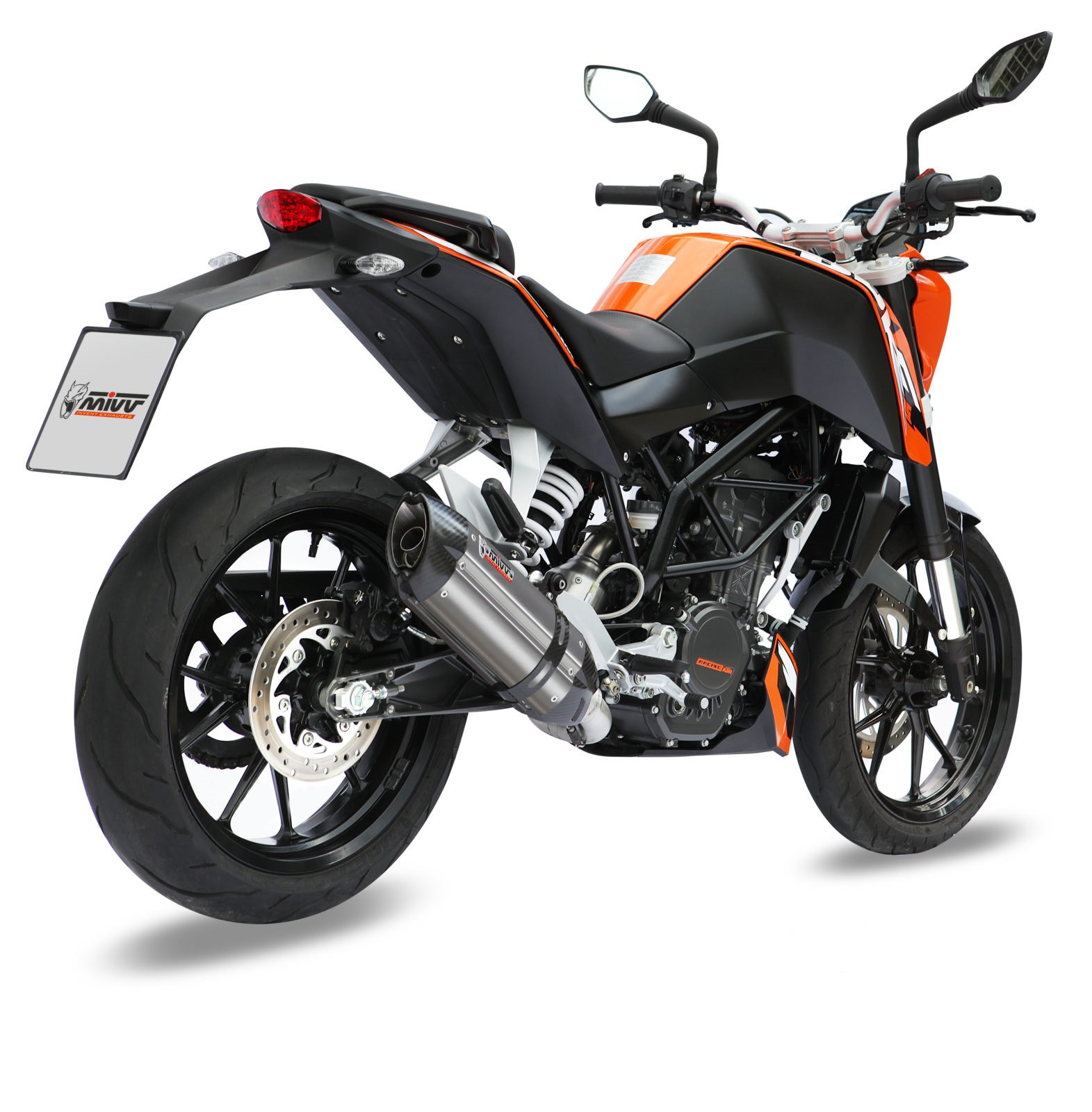 Ligne d'Échappement MIVV Suono pour KTM 125 Duke (11-16) - KT.009.L7