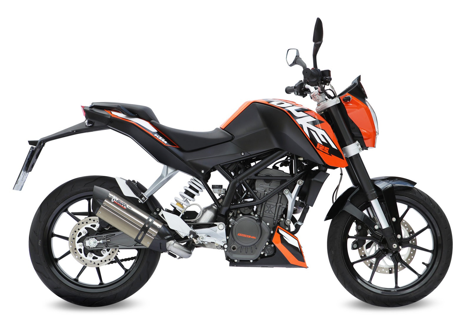 Ligne d'Échappement MIVV Suono pour KTM 200 Duke (12-14) - KT.009.L7