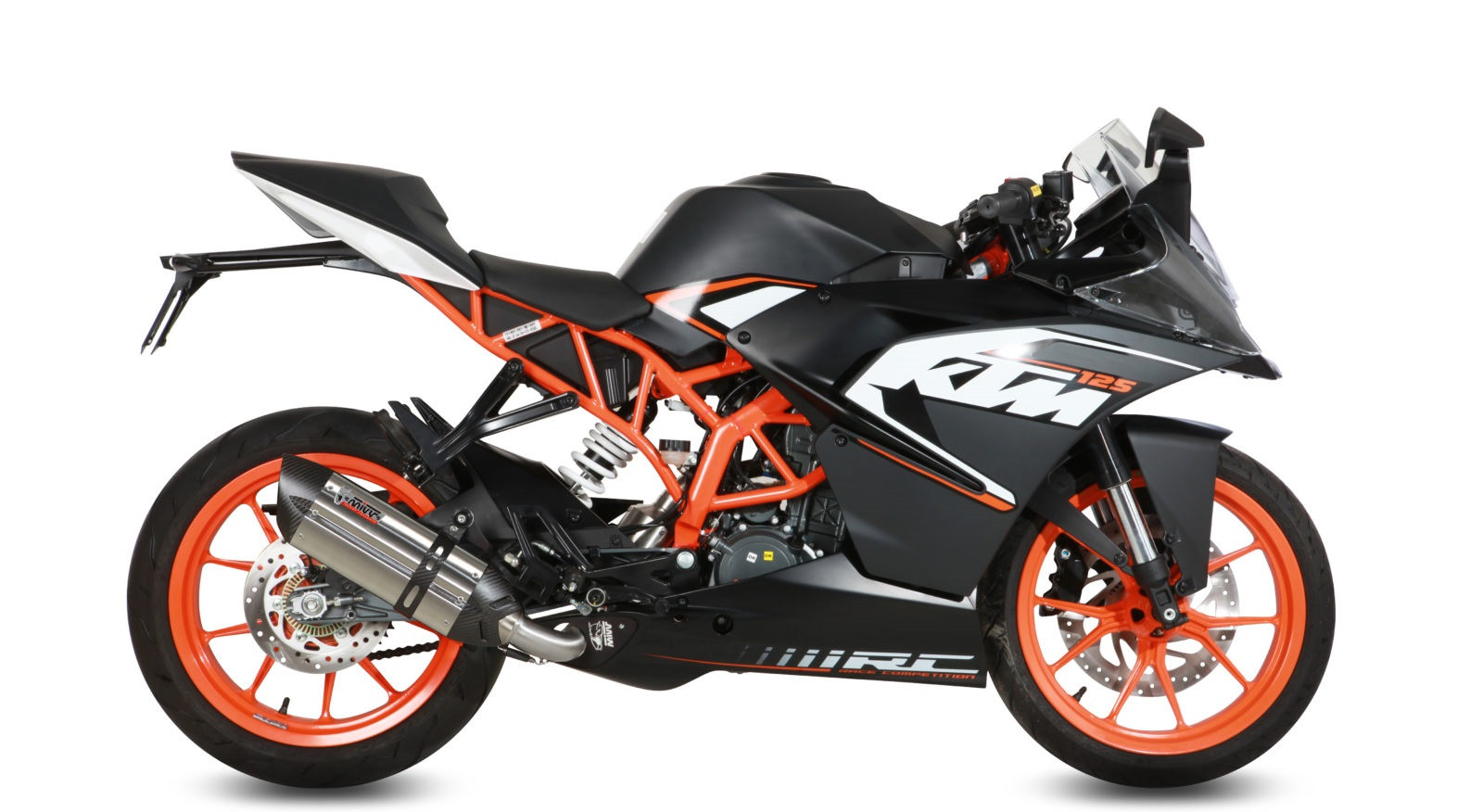 Ligne d'Échappement MIVV Suono pour KTM RC 125 (14-16) - 00.73.KT.016.L7