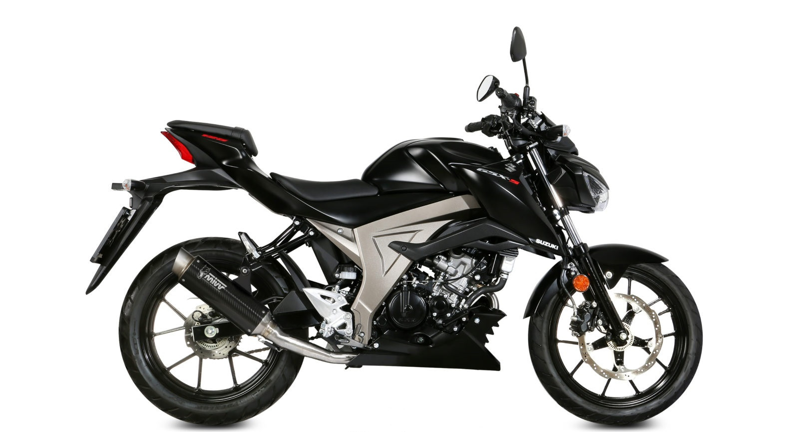 Ligne d'Échappement MIVV GP Pro pour Suzuki GSX-S 125 (17-23) - S.055.LXBP