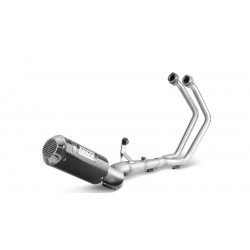 Ligne d'Échappement "Non Homologué" MIVV MK3 pour Yamaha YZF-R3 (15-24)