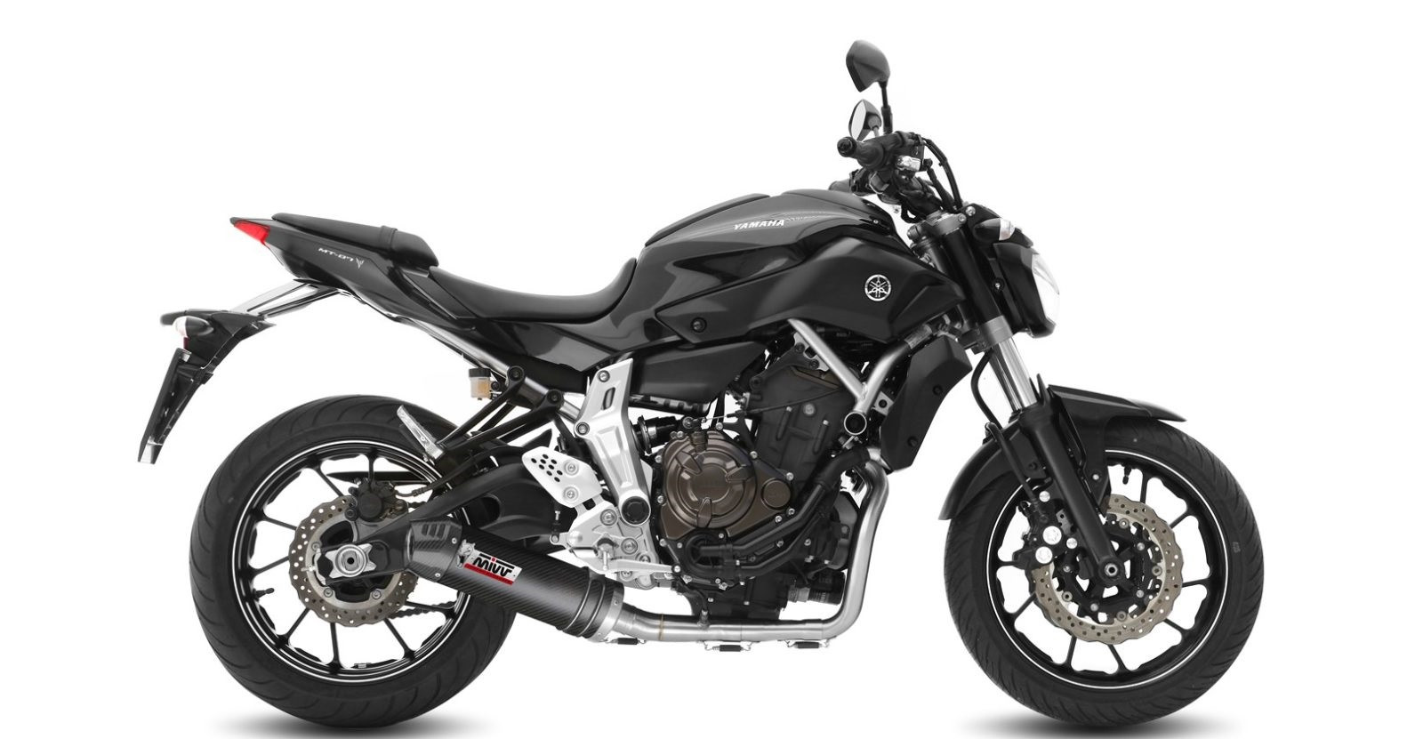 Ligne d'Échappement MIVV Oval pour Yamaha MT-07 (14-20) - 00.73.Y.044.L3C