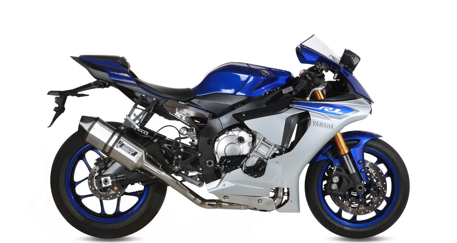 Ligne d'Échappement "Non Homologué" MIVV Speed Edge pour Yamaha YZF-R1 (15-24)