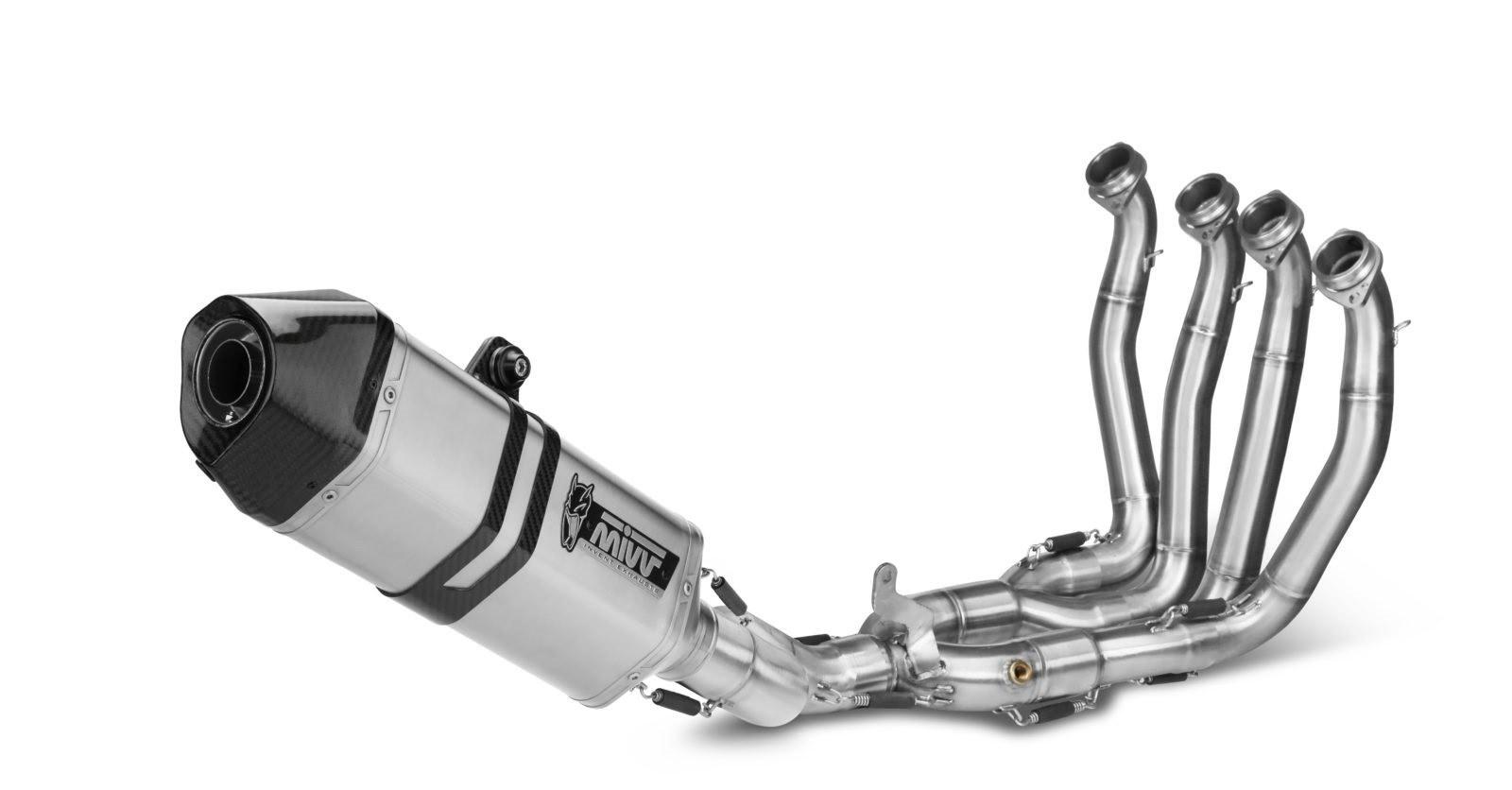 Ligne d'Échappement "Non Homologué" MIVV Speed Edge pour Yamaha YZF-R1 (15-24)