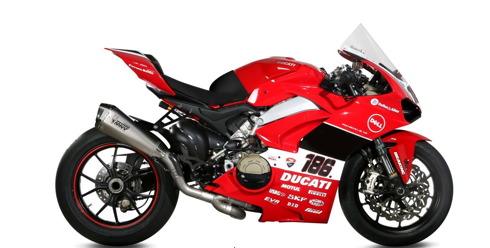 Ligne d'Échappement "Non Homologué" MIVV MK3 pour Ducati Panigale V4 (18-22)