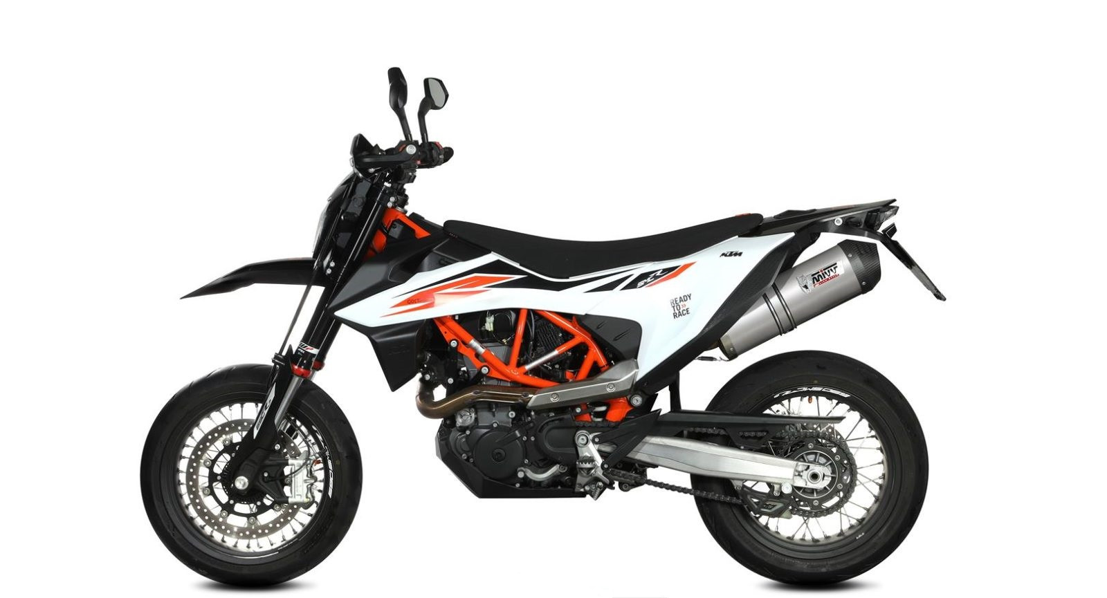 Silencieux MIVV Oval pour KTM 690 SMC-R (19-24)