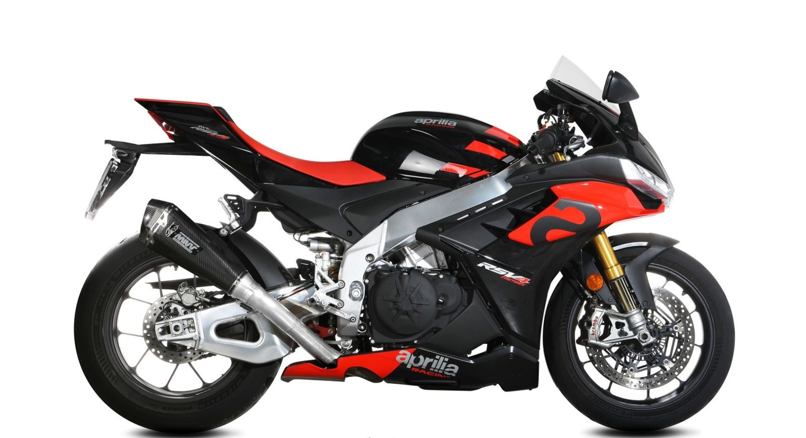 Silencieux MIVV "Non Homologué" Delta Race pour Aprilia RSV4 1100 (21-22)