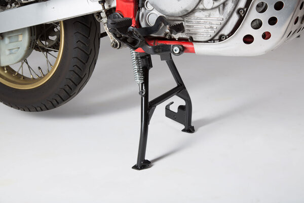 Béquille Arrière Universelle Pour Moto - Réglable 27-36 Cm - Adaptateur Caoutchouc - Compatible Honda NSR 125, Transalp, Varadero, Etc.