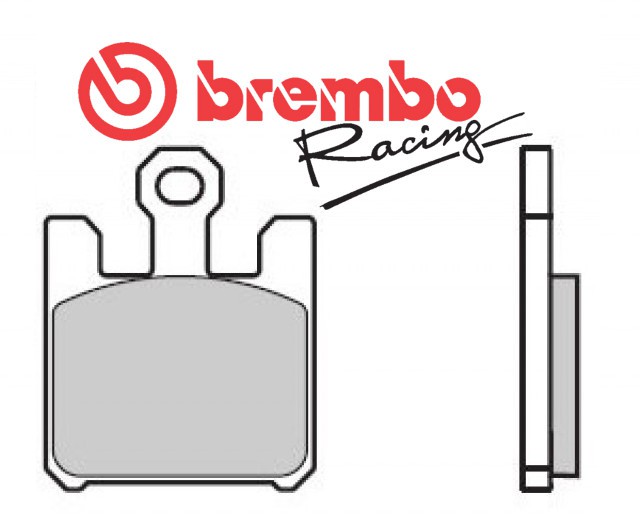 Plaquette de frein Racing Brembo 07SU26RC - Carbone Céramique Piste