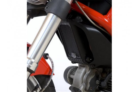 Protection de Radiateur d'Huile Alu R&G pour Ducati 796 Monster (10-13) - OCG0014BK Protection de Radiateur d'Huile Alu R&G pour Ducati 796 Monster (10-13) - OCG0014BK