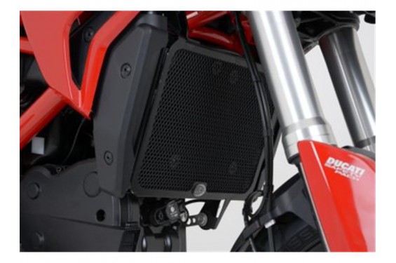 Protection de Radiateur Alu R&G pour Ducati Hypermotard 821 (13-15) - RAD0149BK