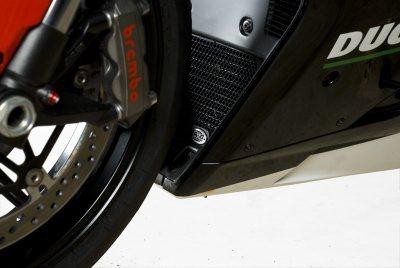 Protection de Radiateur Alu R&G pour Ducati 848 (08-14) - RAD0123BK