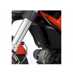 Protection de Radiateur d'Huile Alu R&G pour Ducati Monster 1100, S & Evo (09-13)