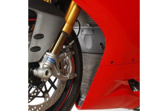 Protection de Radiateur Alu R&G pour Ducati 1199 Panigale (12-15) - RAD0117BK