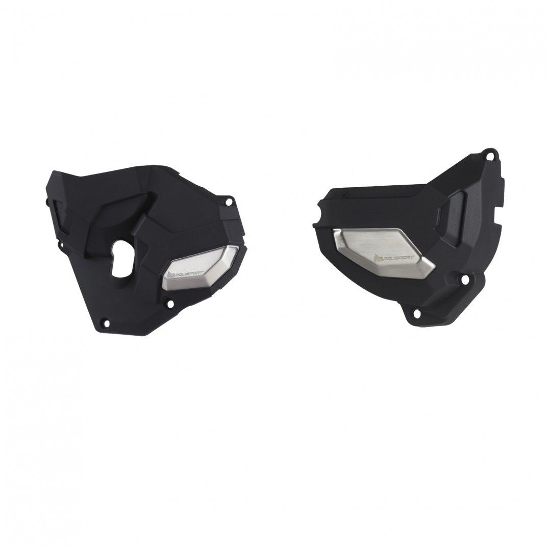 Kit de Protection de Couvre Carter Alternateur + Embrayage Polisport pour CB 650 F (14-20)